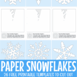 How To Make Paper Snowflakes Free Printable Patterns