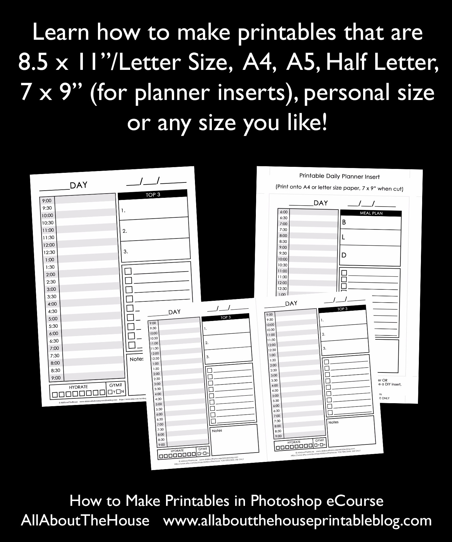How To Make Printables In Photoshop Build A Bigger Online Business