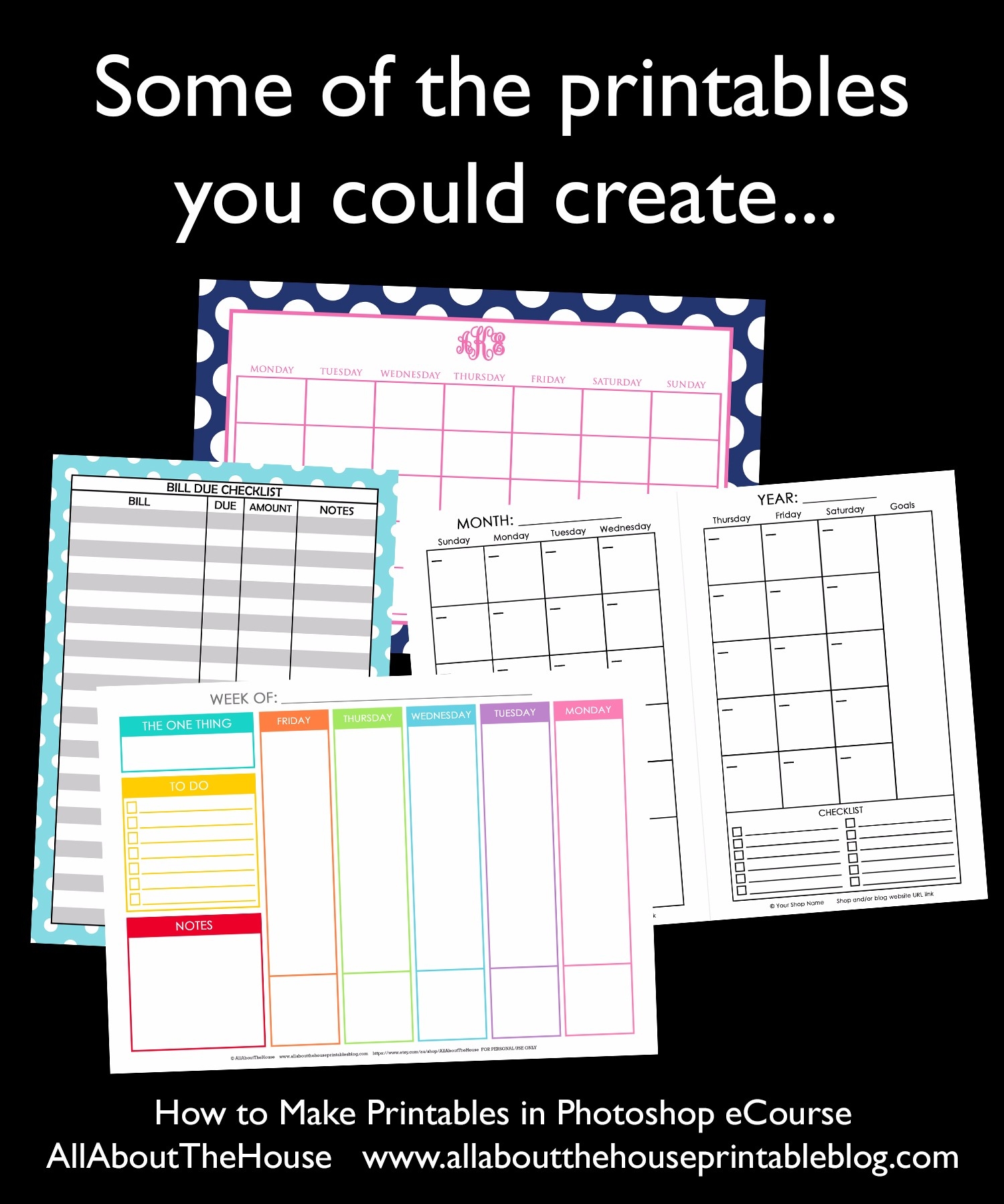 How To Make Printables In Photoshop Build A Bigger Online Business