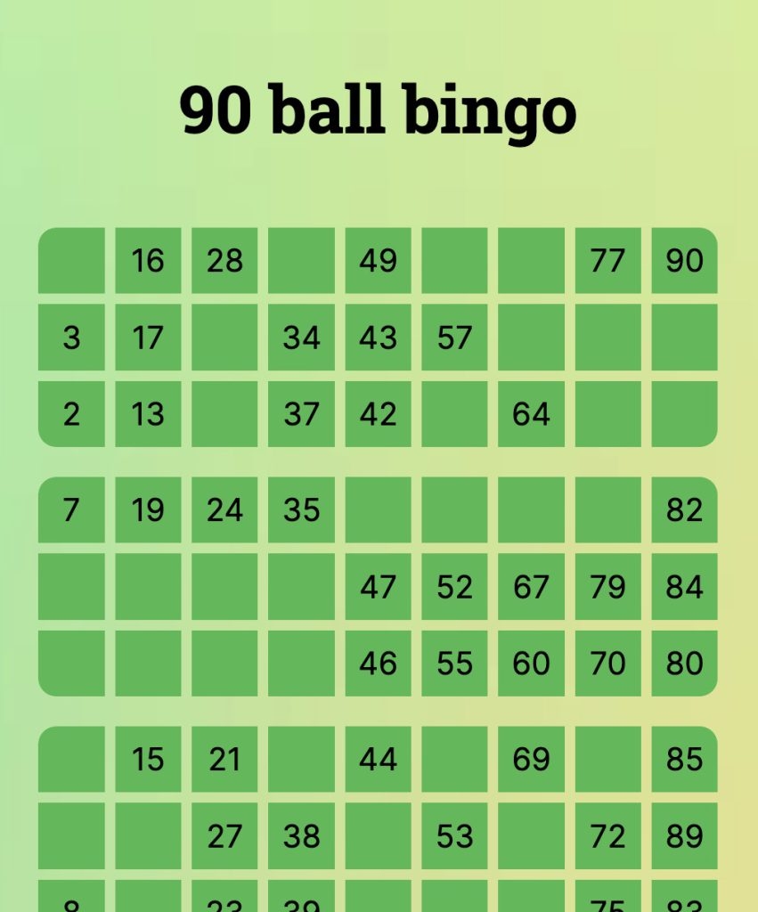 How To Play and Win 90 Ball Bingo Bingo Card Creator How To Play and Win 90 Ball Bingo Bingo Card Creator