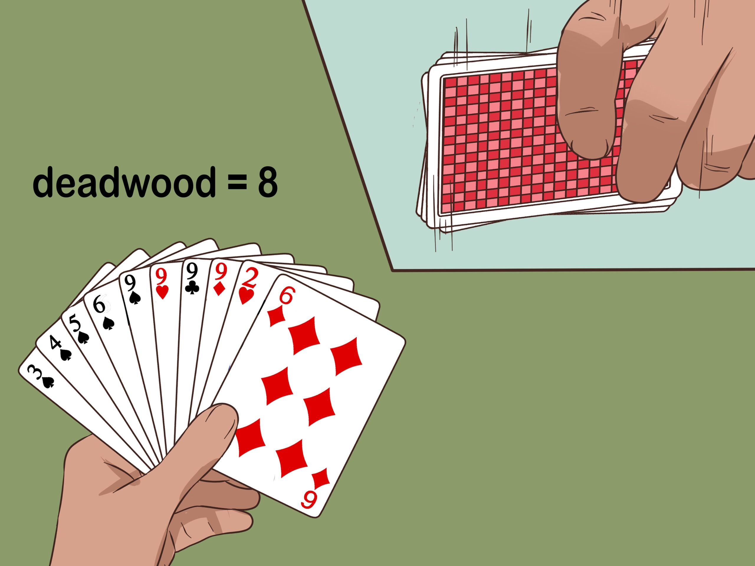 How To Play Gin Rummy with Pictures WikiHow