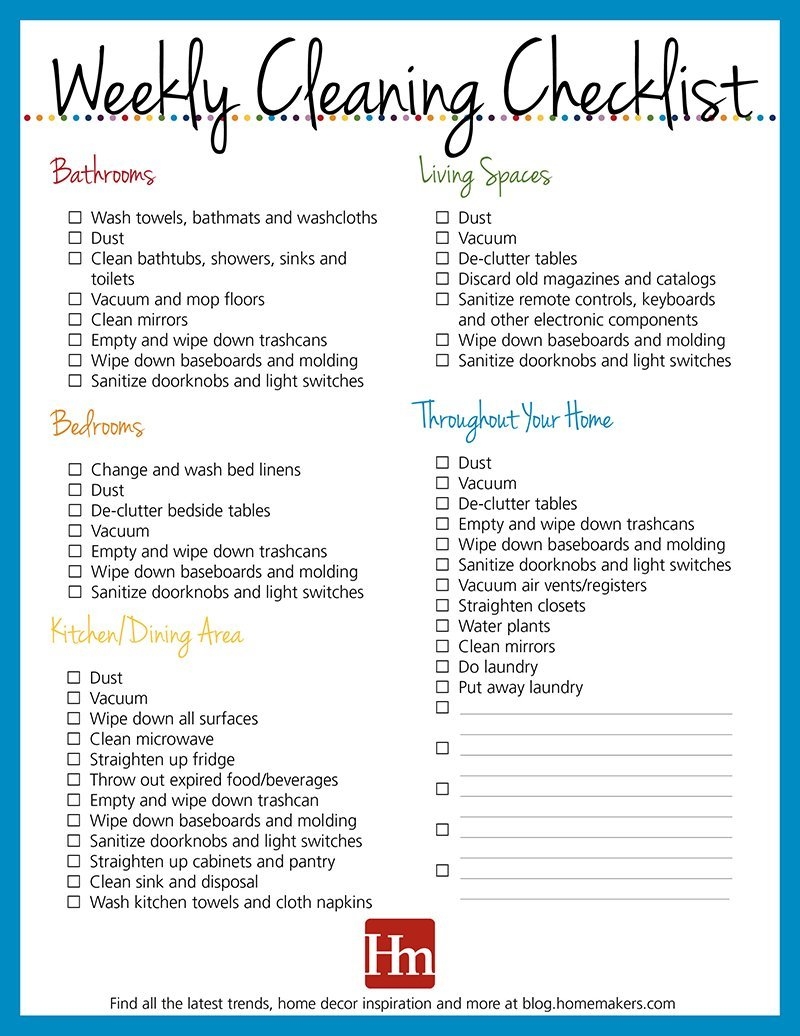 How To Stick To A Cleaning Schedule You ll Actually Follow