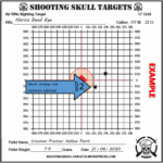 How To Zero A Rifle Scope Shooting Skull Targets Worksheets Library