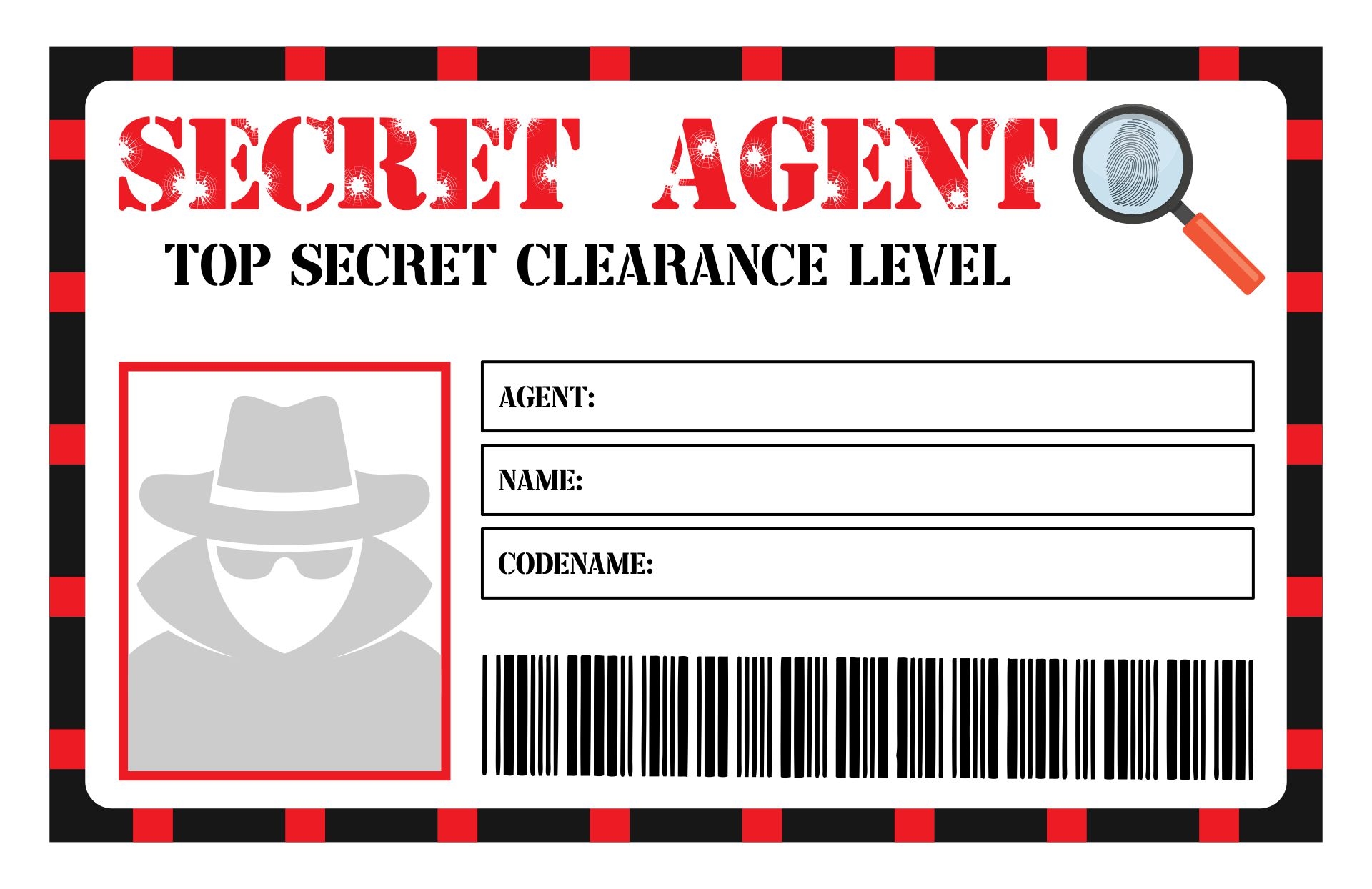 ID Name Badge Templates 12 Free PDF Printables Printablee