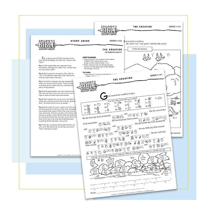 free children s bulletins printables