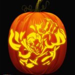 In Time For Halloween JUSTICE LEAGUE Pumpkin Stencils DC Comics News