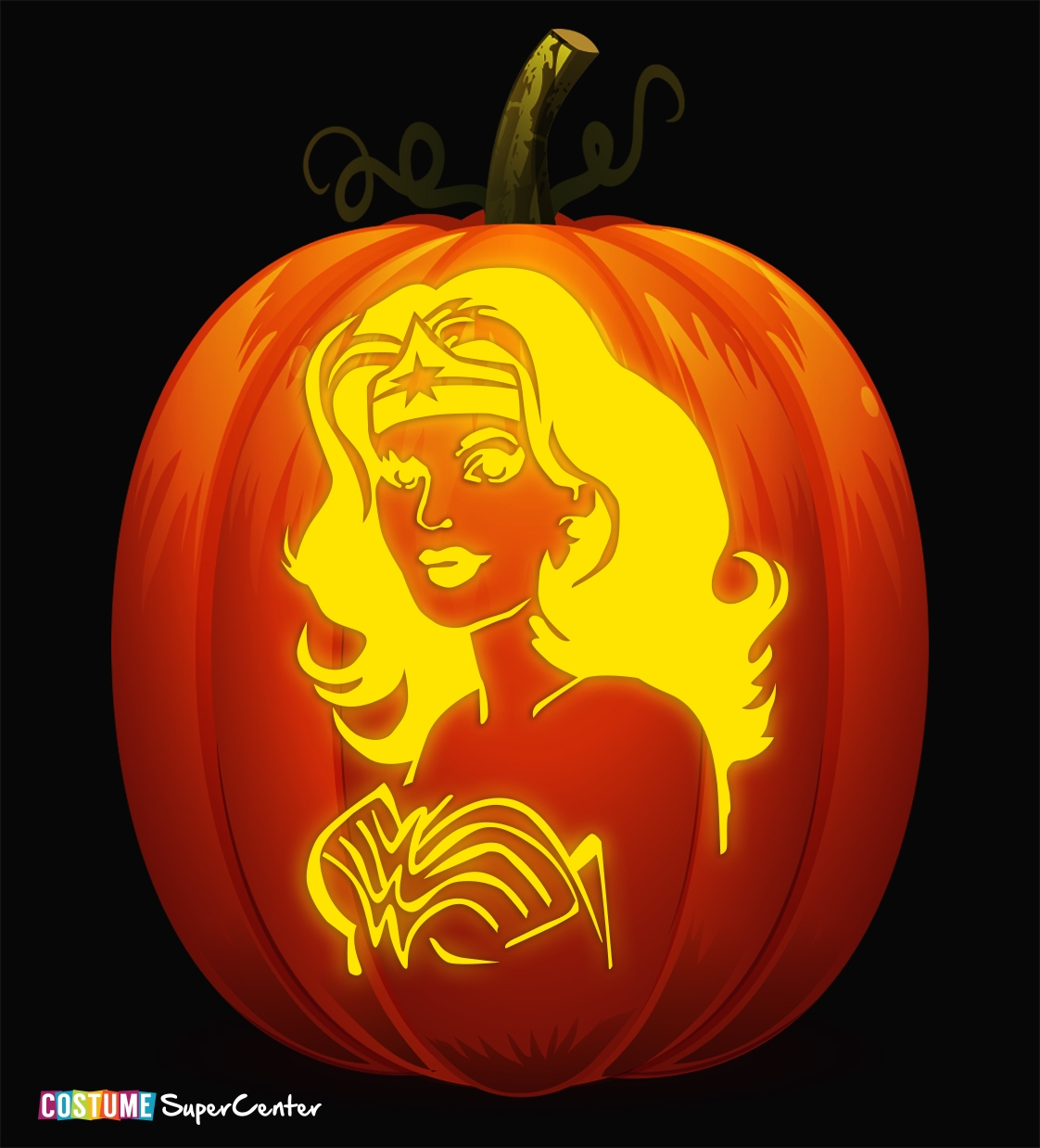 In Time For Halloween JUSTICE LEAGUE Pumpkin Stencils DC Comics News