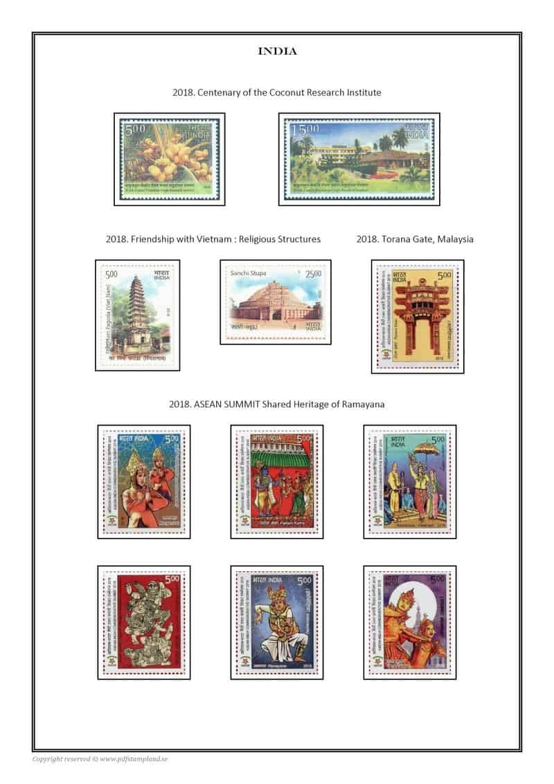 INDIA 1947 2021 PDF DIGITAL STAMP ALBUM PAGES BidCurios