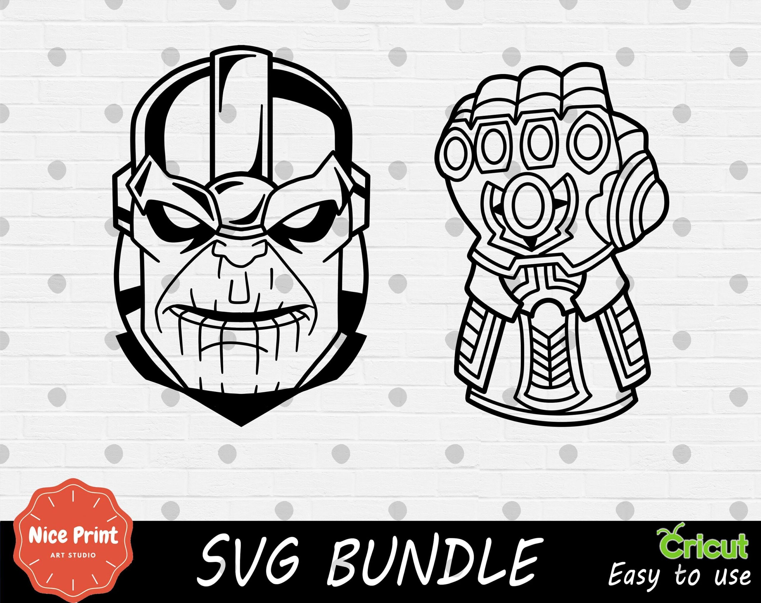 Infinity Gauntlet Template Etsy