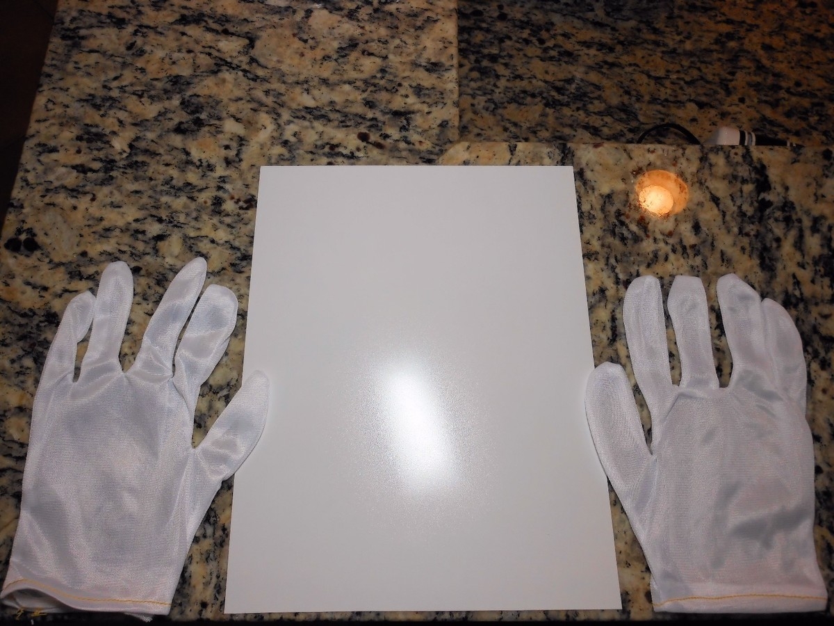Inkjet Vinyl 3M Lam 20 8 5in X 11in Sheets 1 Pair Graphics Production Gloves 