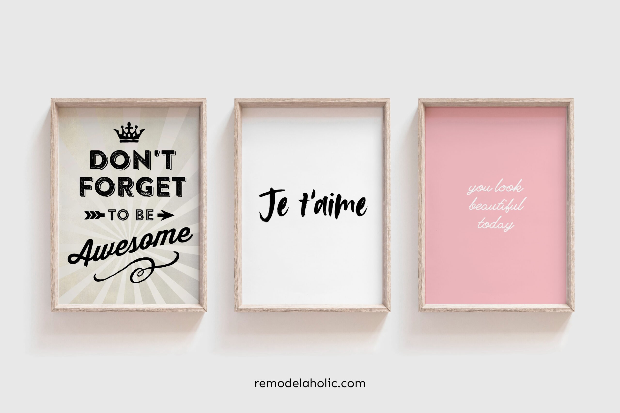 free home decor printables