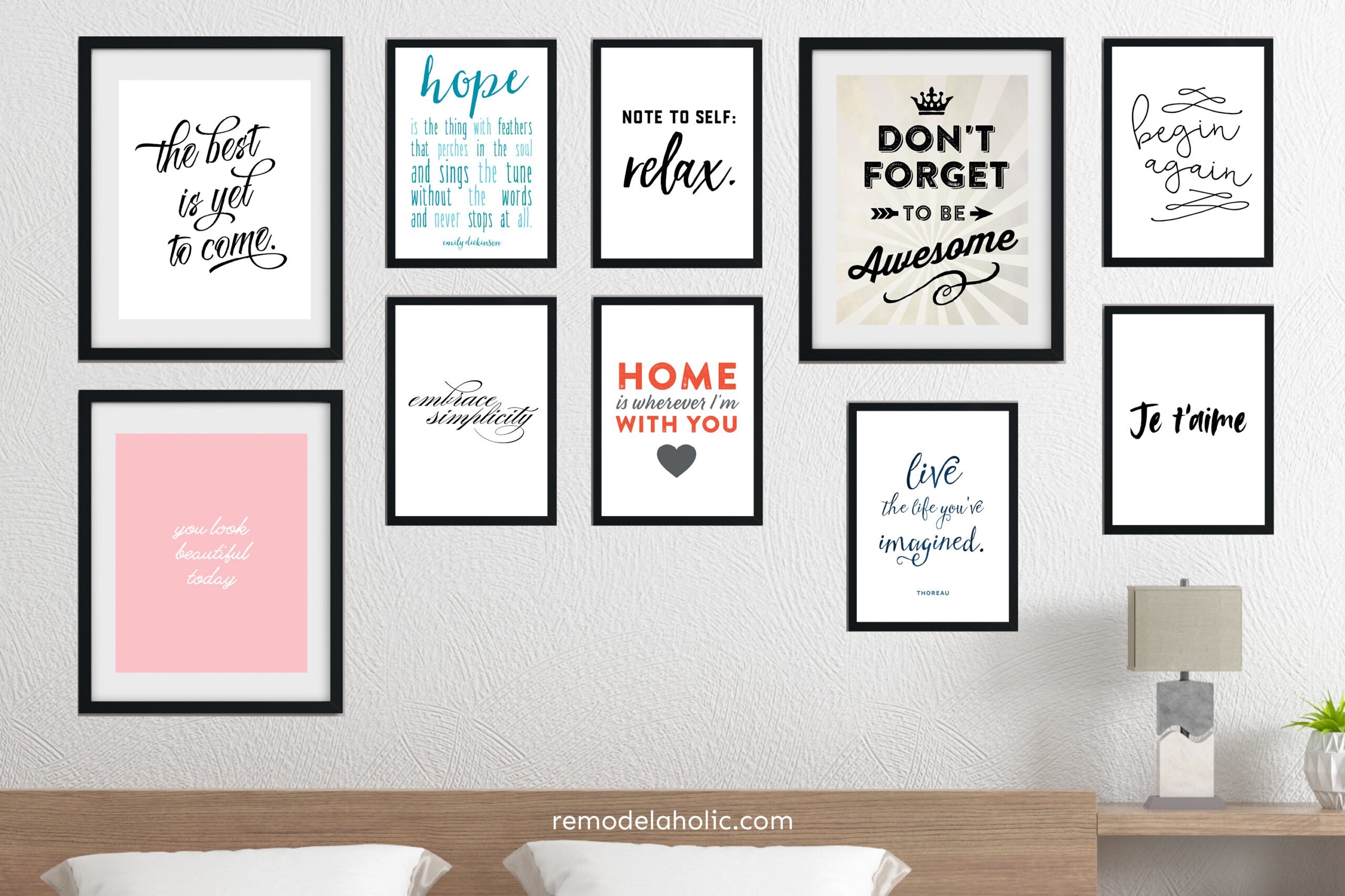 Inspirational Free Printable Wall Art For Bedroom Decor Remodelaholic Inspirational Free Printable Wall Art For Bedroom Decor Remodelaholic
