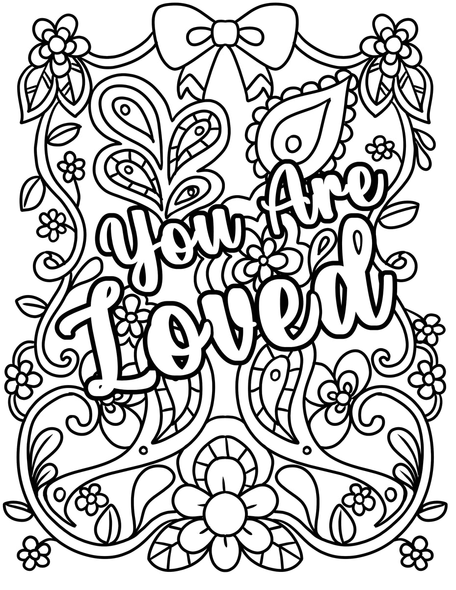 Inspirational Quote Coloring Pages 3 Pages Worksheets Library