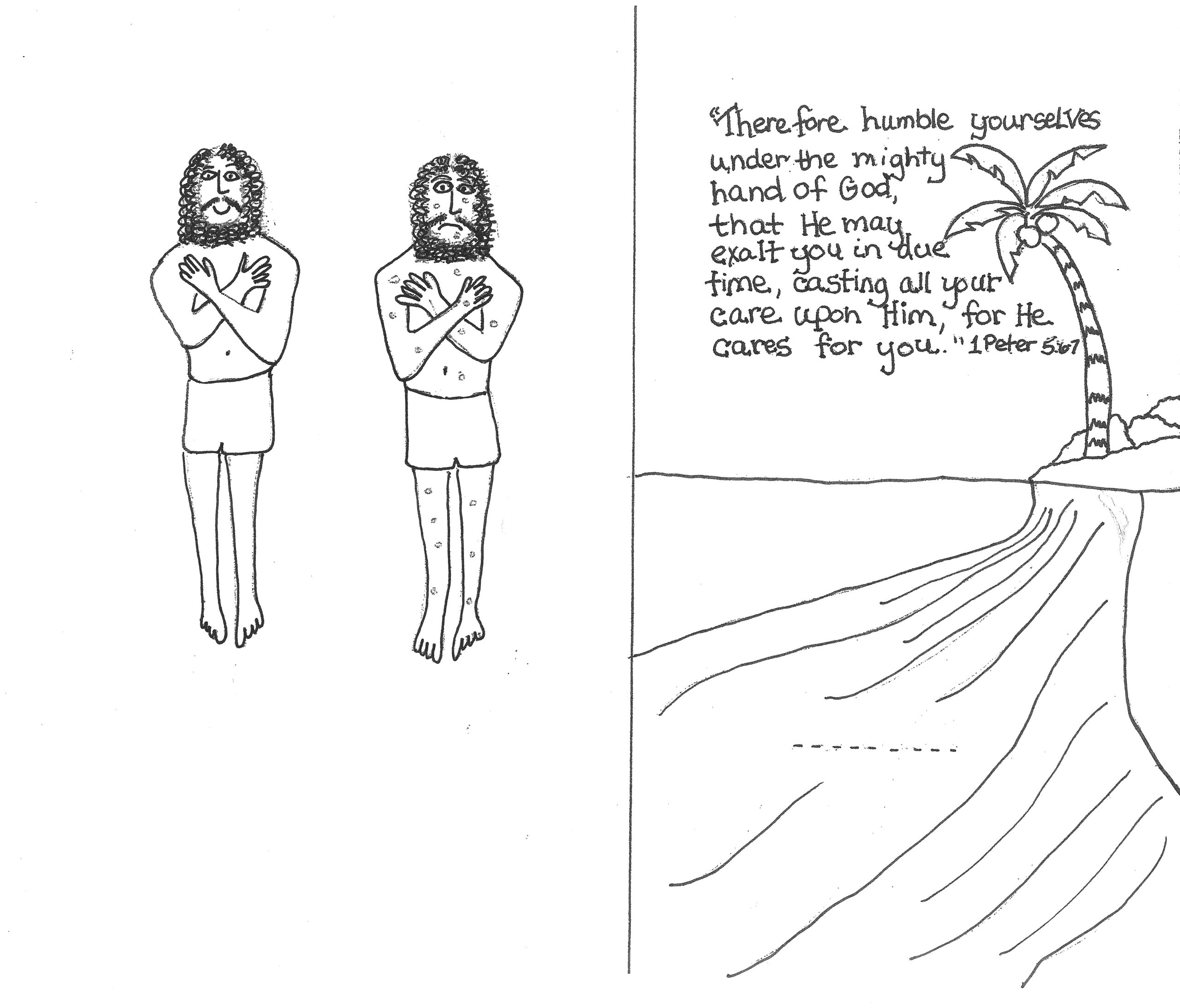 Interactive Coloring Page Aunties Bible Lessons