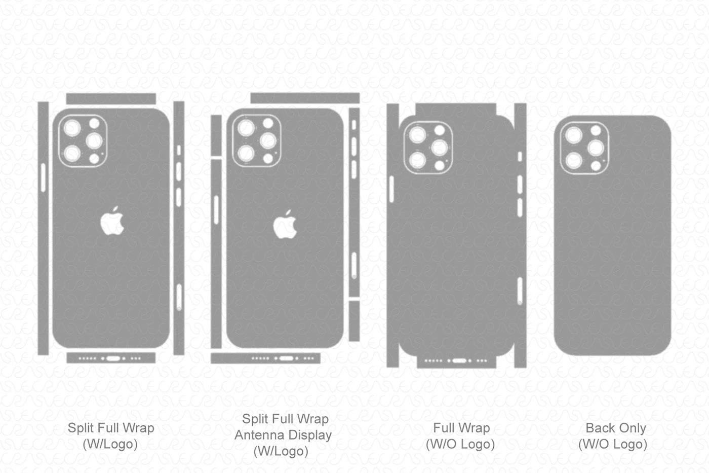 IPhone 12 Pro 2020 Skin Template Vector Behance