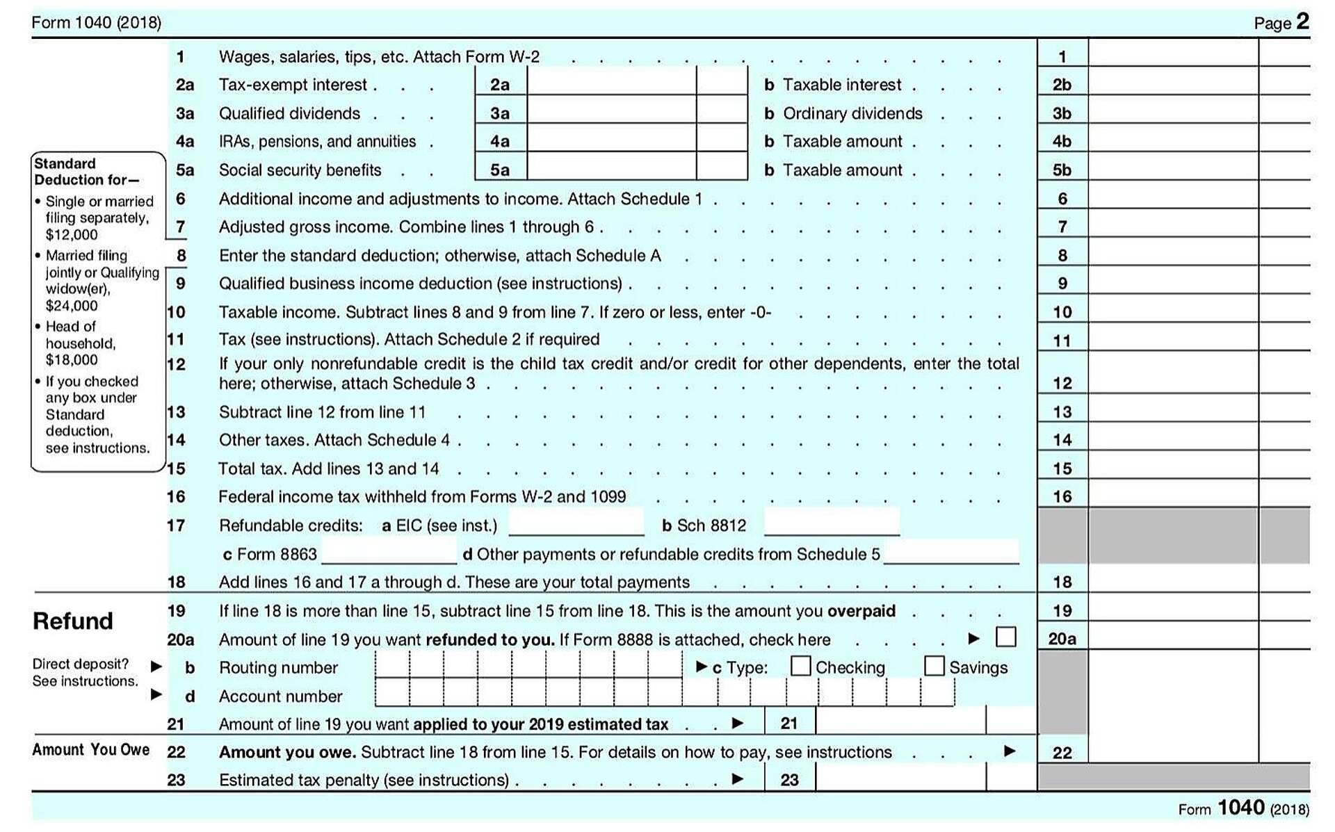 Is New 1040 Tax Form Deceptively Simple Or Just Deceptive  Is New 1040 Tax Form Deceptively Simple Or Just Deceptive