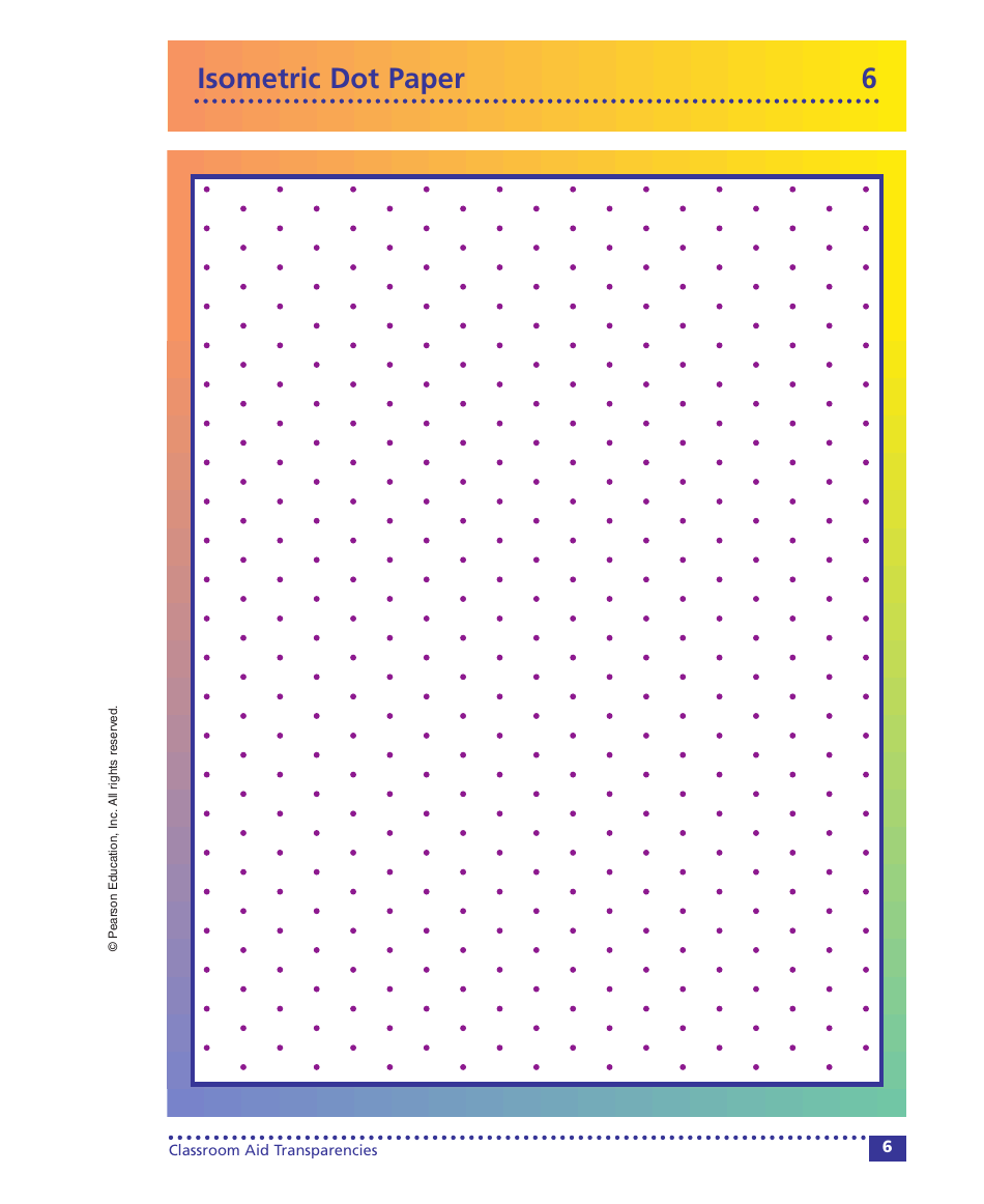 printable isometric dot paper