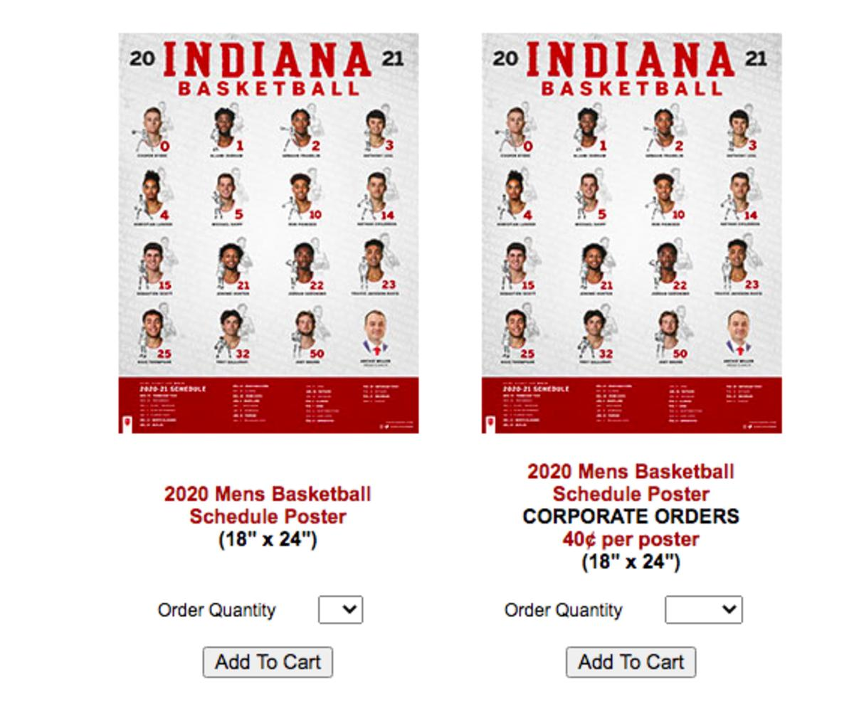 Iu Basketball Hot Sale Schedule 2020