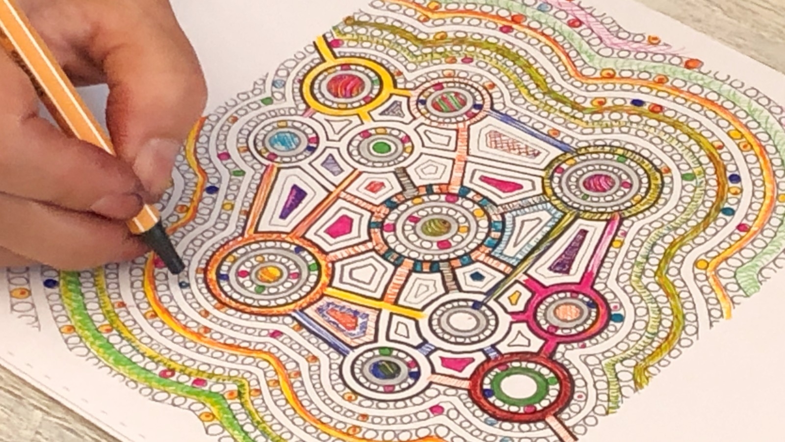 Kabbalah Artist Creates Adult Coloring Book ISRAEL21c