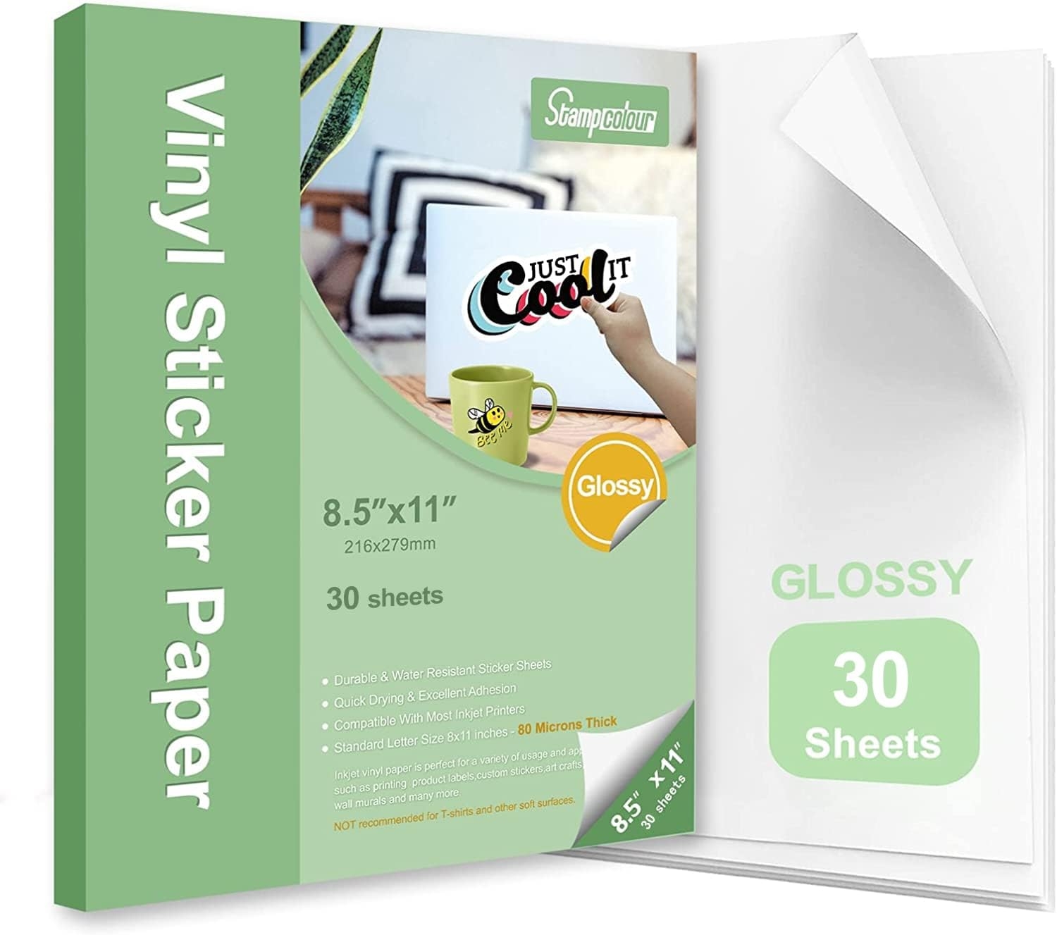 Kertas Sticker Vinyl Printable Premium Perekat Diri Indonesia Ubuy