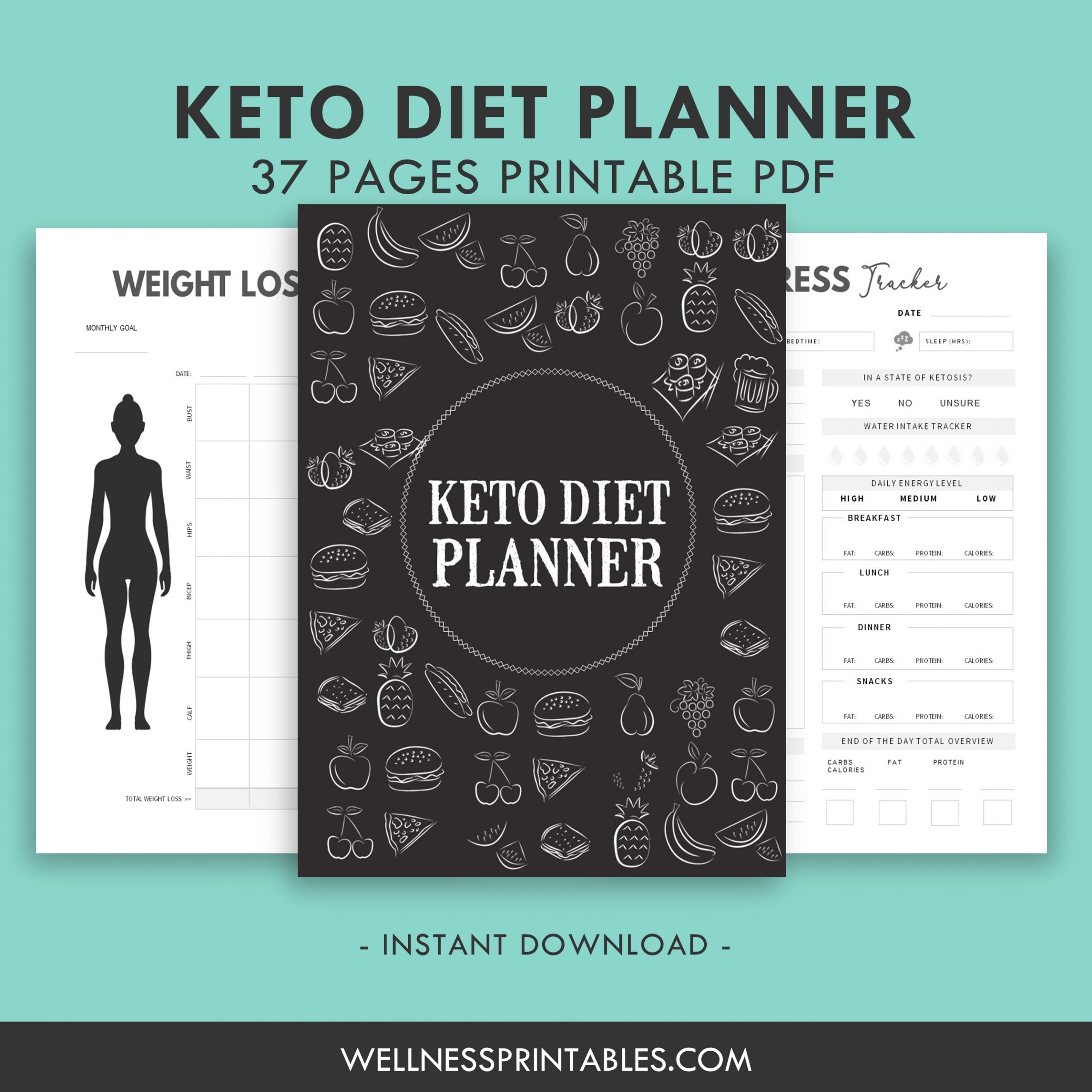 printable keto diet plan
