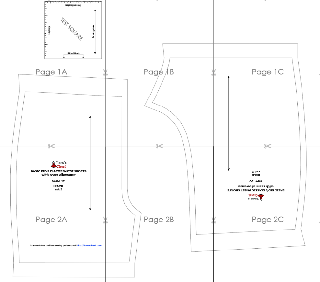 Kid s Basic Elastic Waist Shorts 1 8 Years Old Free PDF Sewing Pattern Tiana s Closet Kid s Basic Elastic Waist Shorts 1 8 Years Old Free PDF Sewing Pattern Tiana s Closet