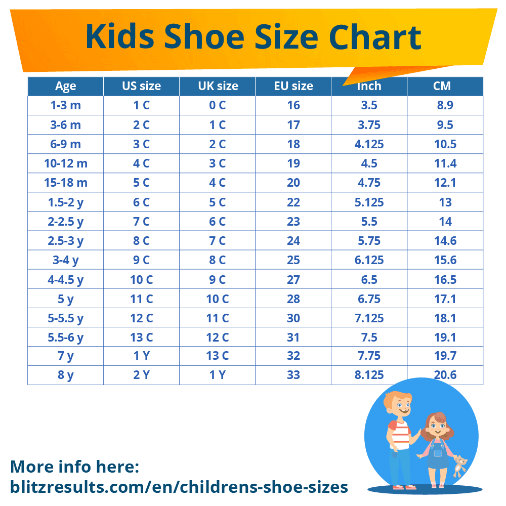 printable child shoe size chart printable child shoe size chart