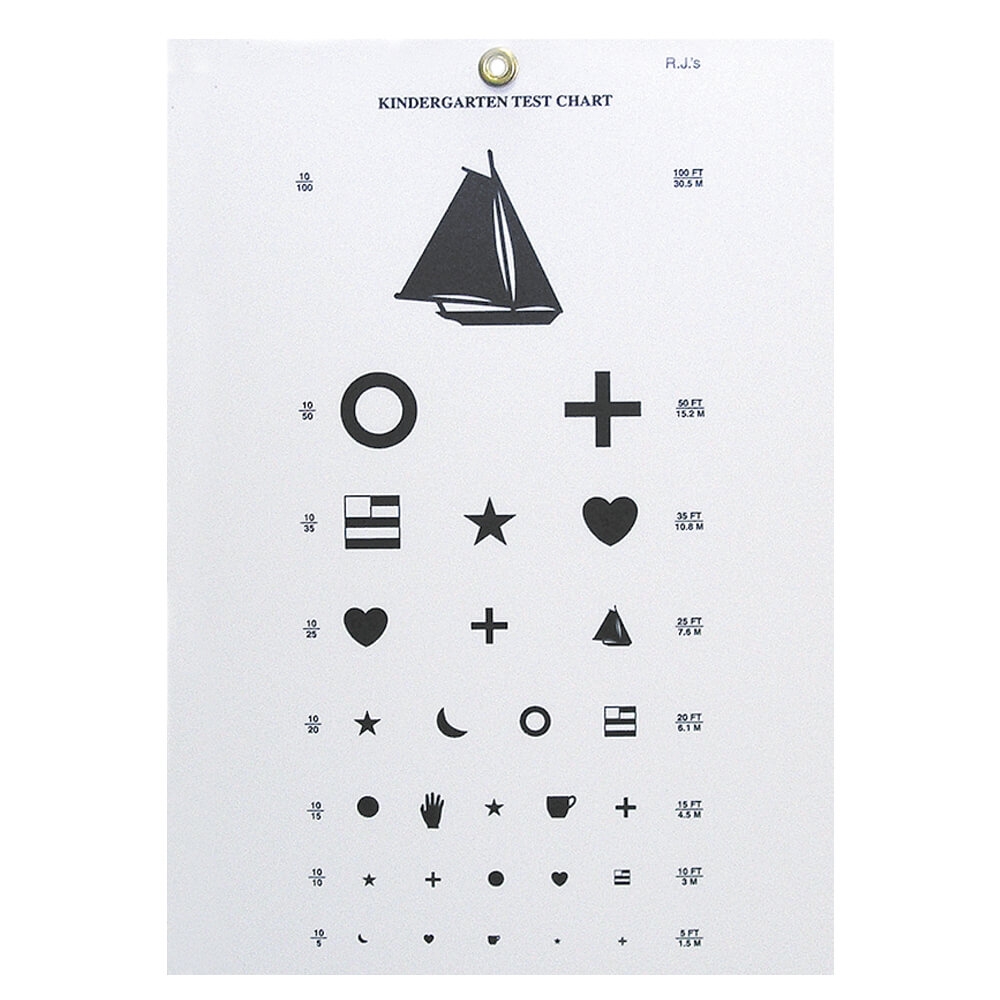pediatric eye chart printable