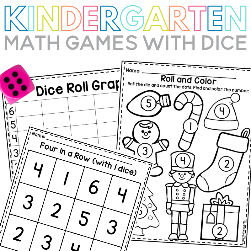 Kindergarten Math Games With Dice Sarah Chesworth Kindergarten Math Games With Dice Sarah Chesworth
