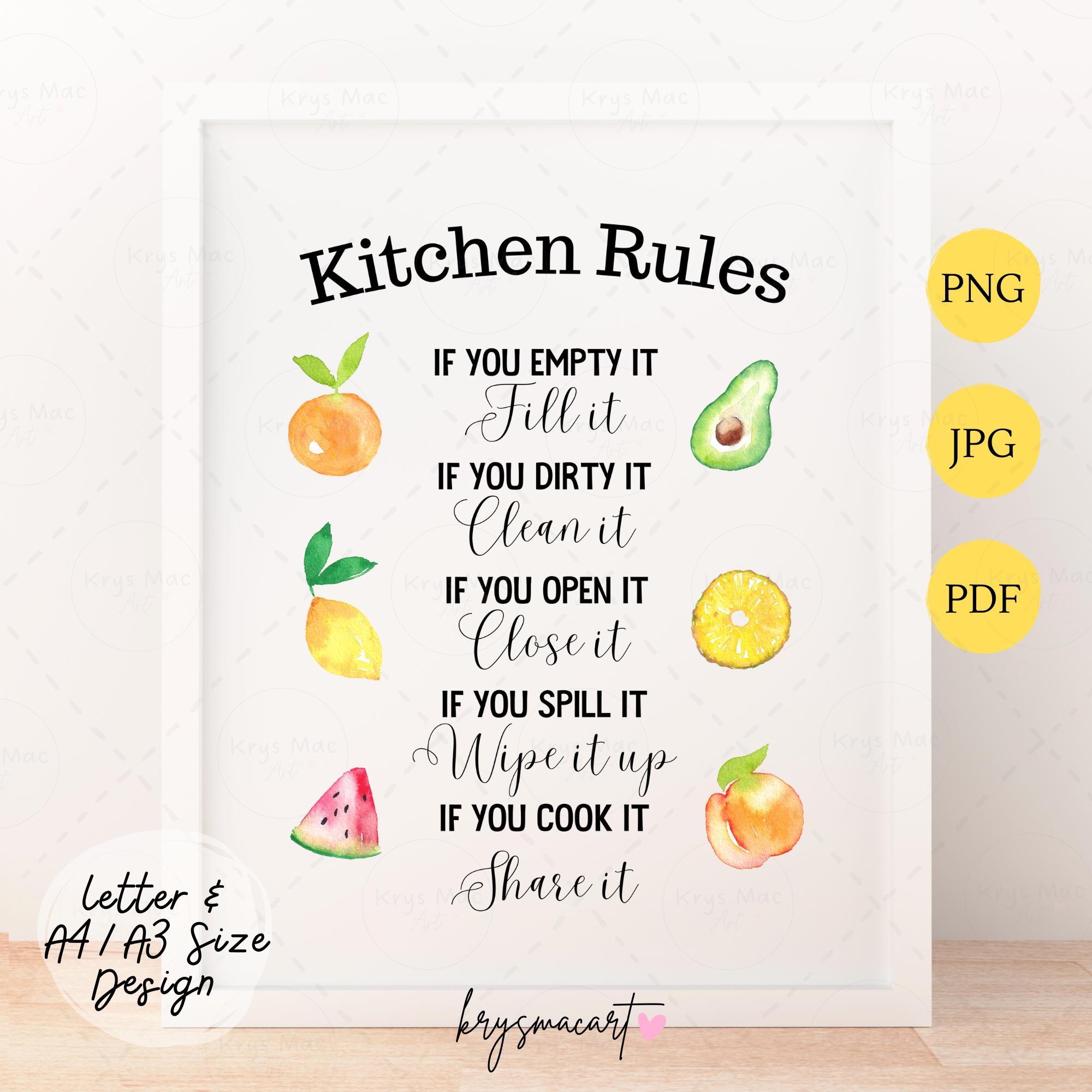 printable kitchen rules mandalas printable kitchen rules mandalas