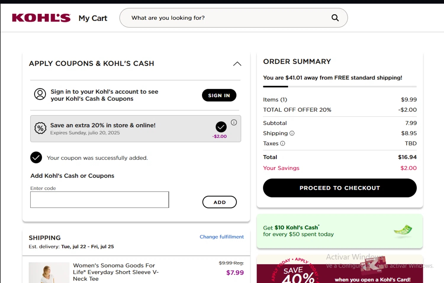 Kohl s Discount Codes 15 Off 3 Verified Aug 2025