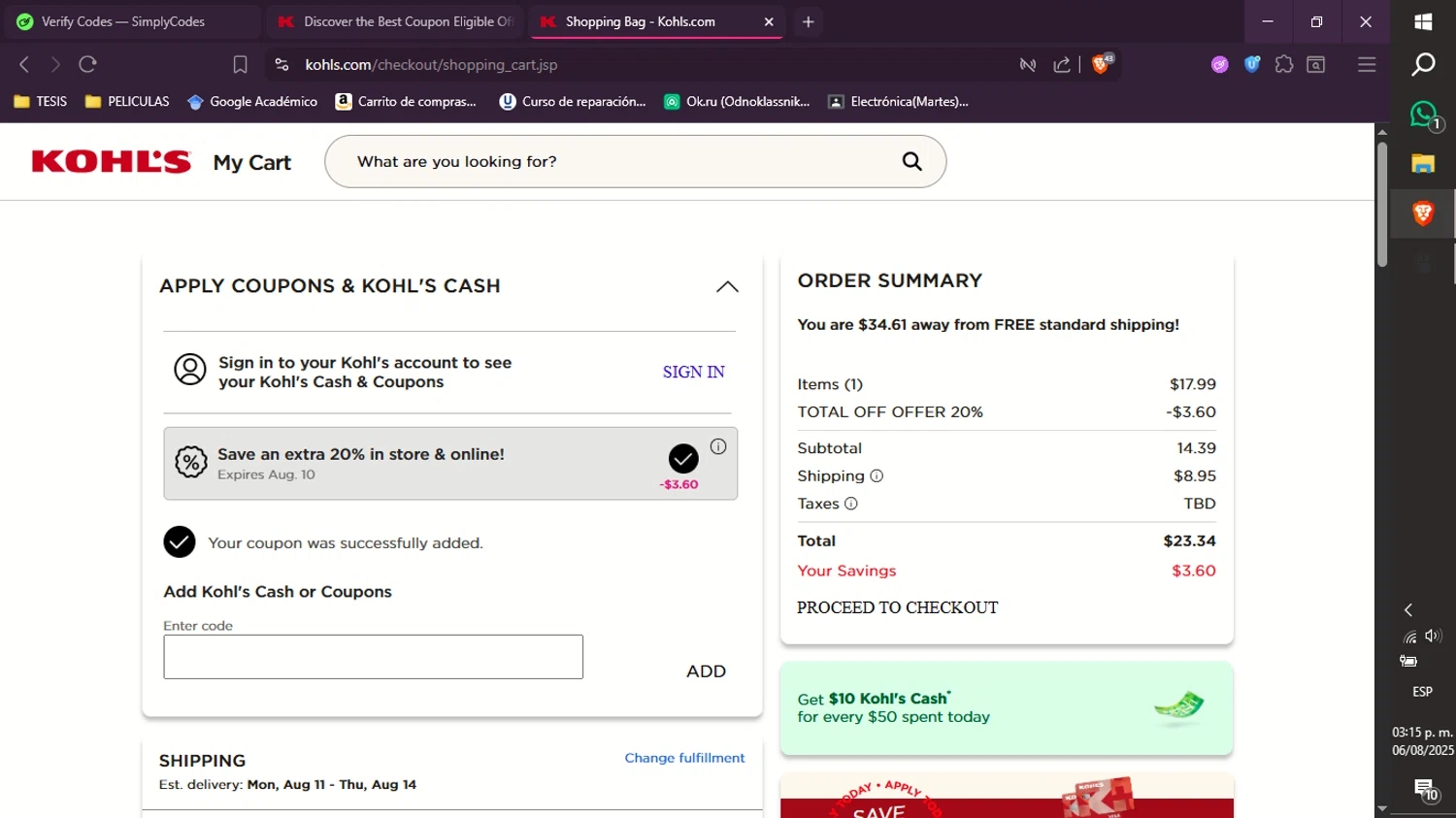kohls printable coupons 2017