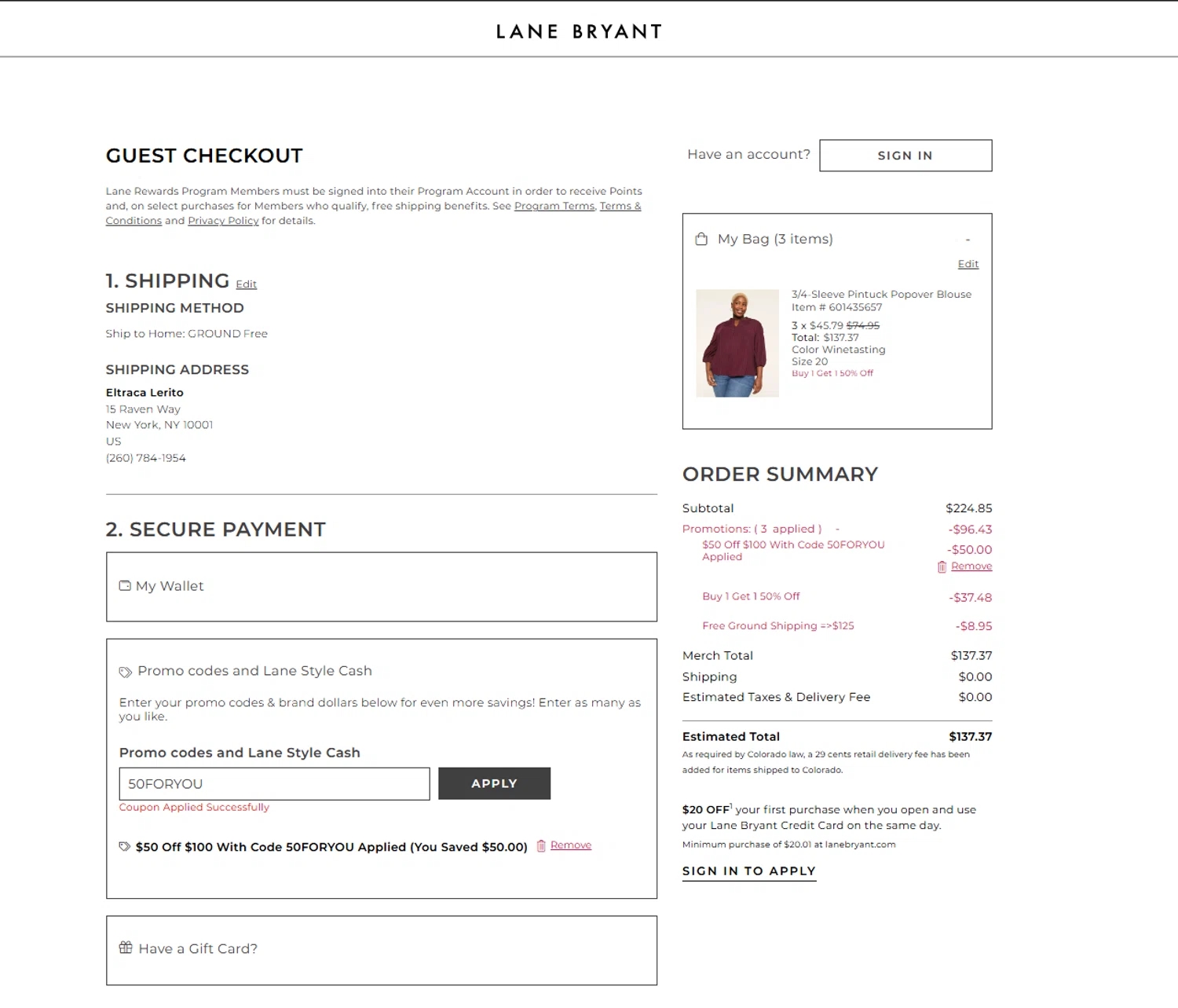 Lane Bryant Coupon Codes 25 Off Coupons Aug 2025