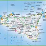 Large Map Of Sicily Ontheworldmap