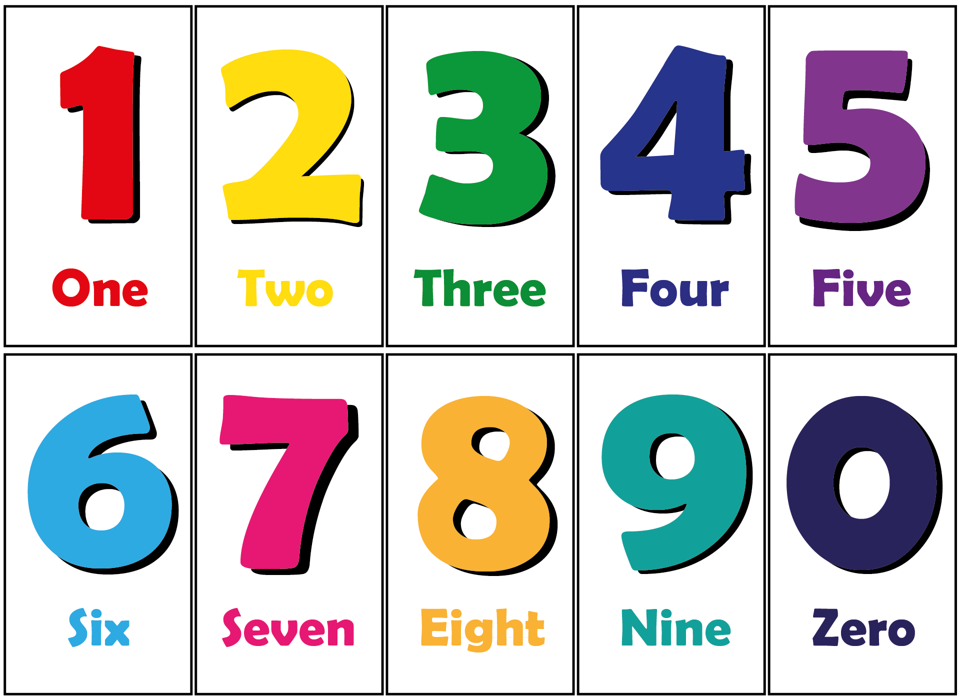 Large Numbers 0 9 13 Free PDF Printables Printablee