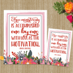 LDS Ministering Printable Quote Handout May 2018