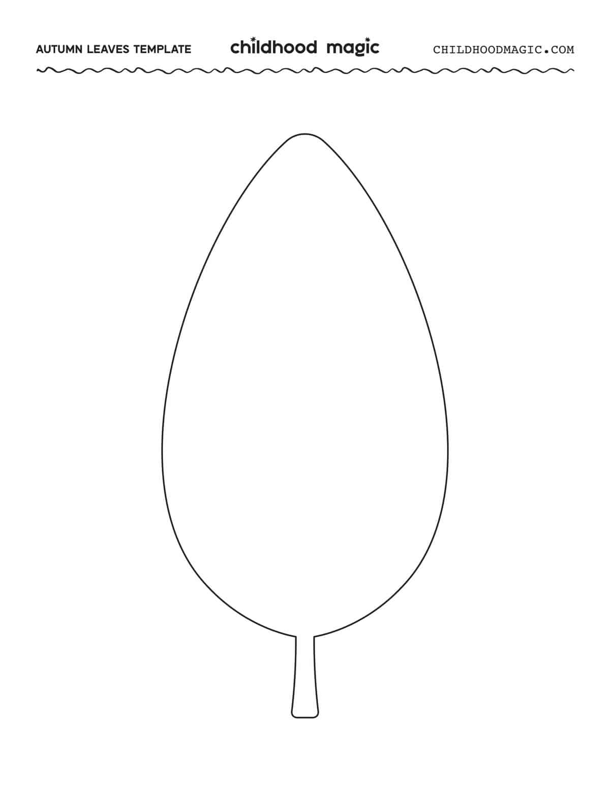 free printable leaf stencils