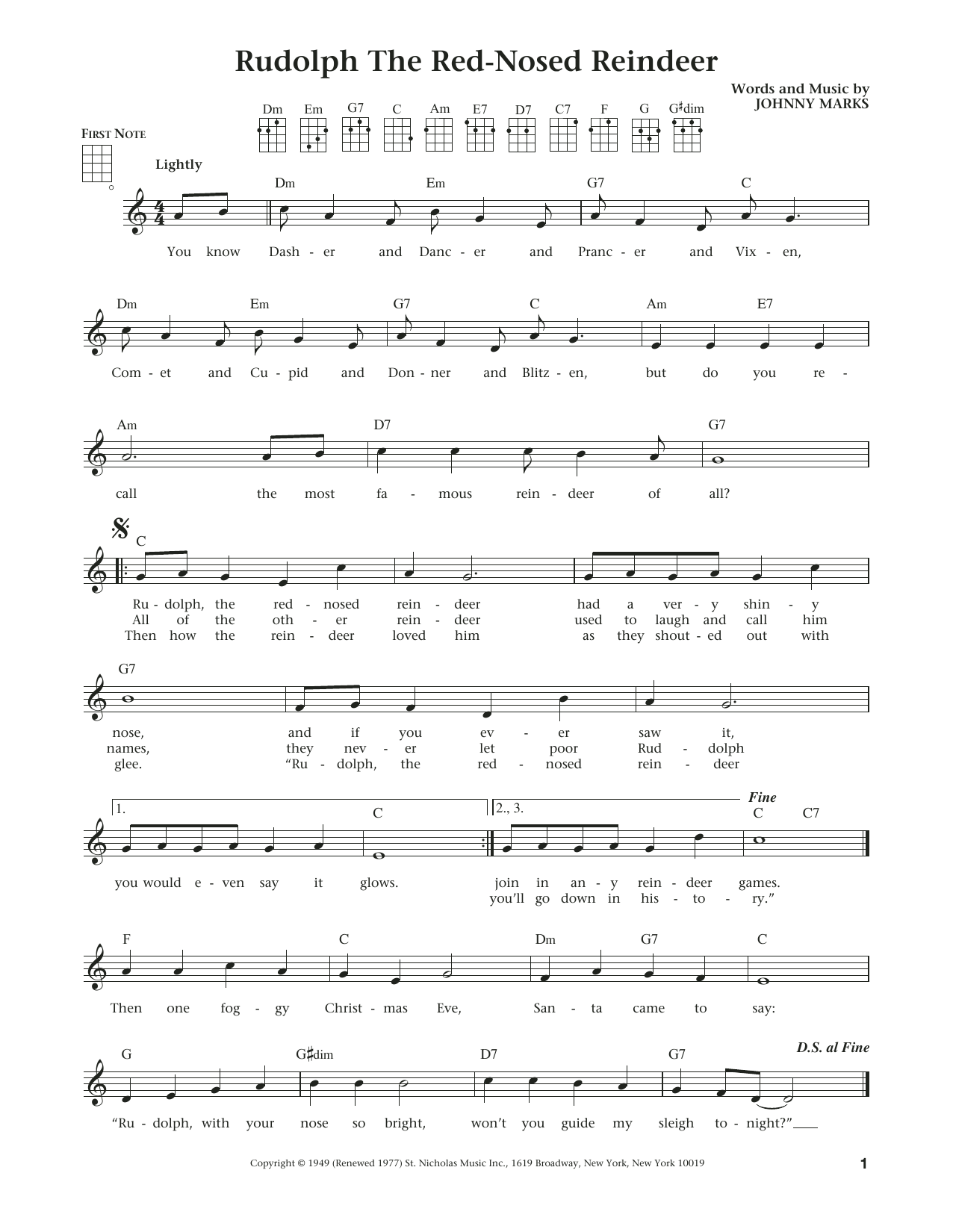 lyrics rudolph the red nosed reindeer printable lyrics rudolph the red nosed reindeer printable