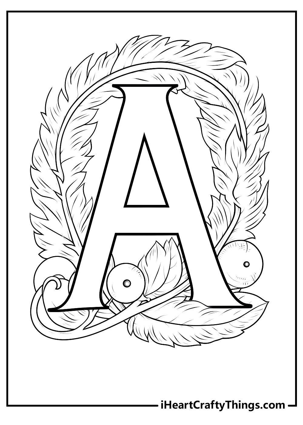 Letter A Coloring Pages 100 Free Printables 