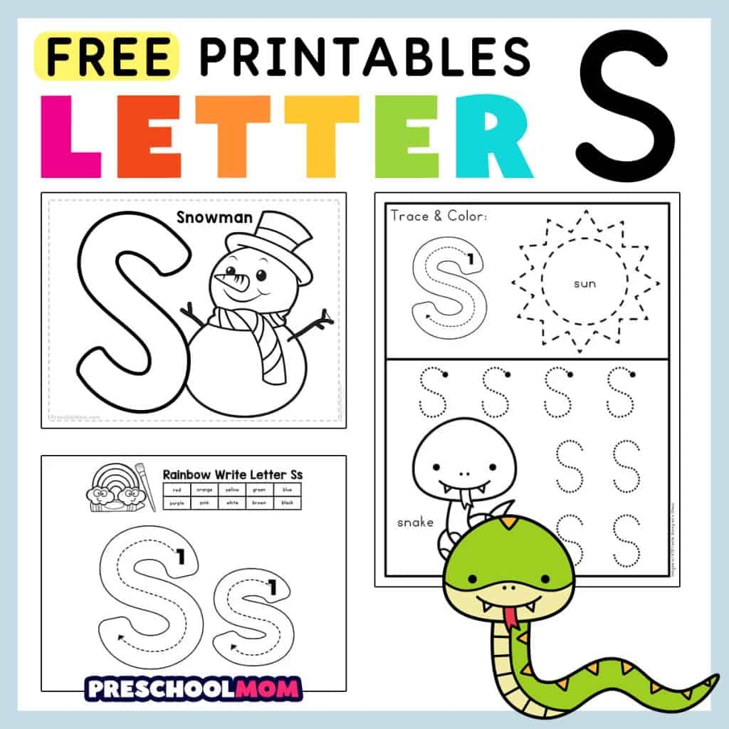 learning to write letters free printables