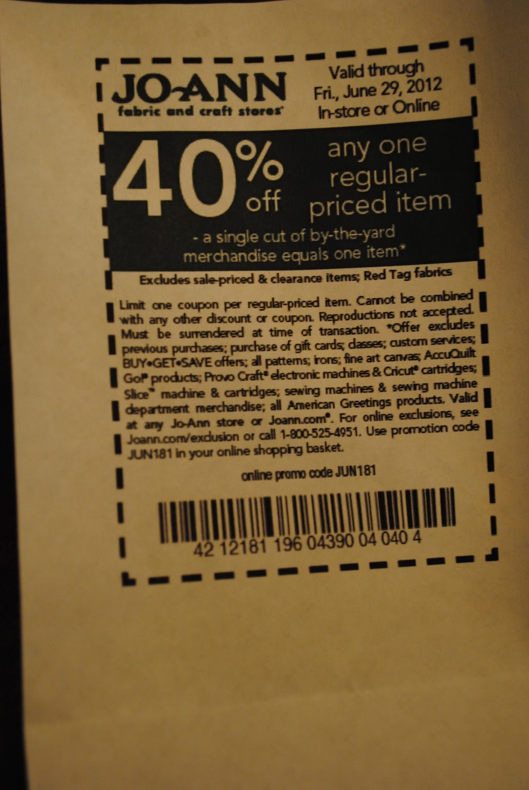 printable joann fabric coupons