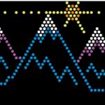 Lite Brite Template Refills 10 Designs Landscape Theme Pack self Print Etsy