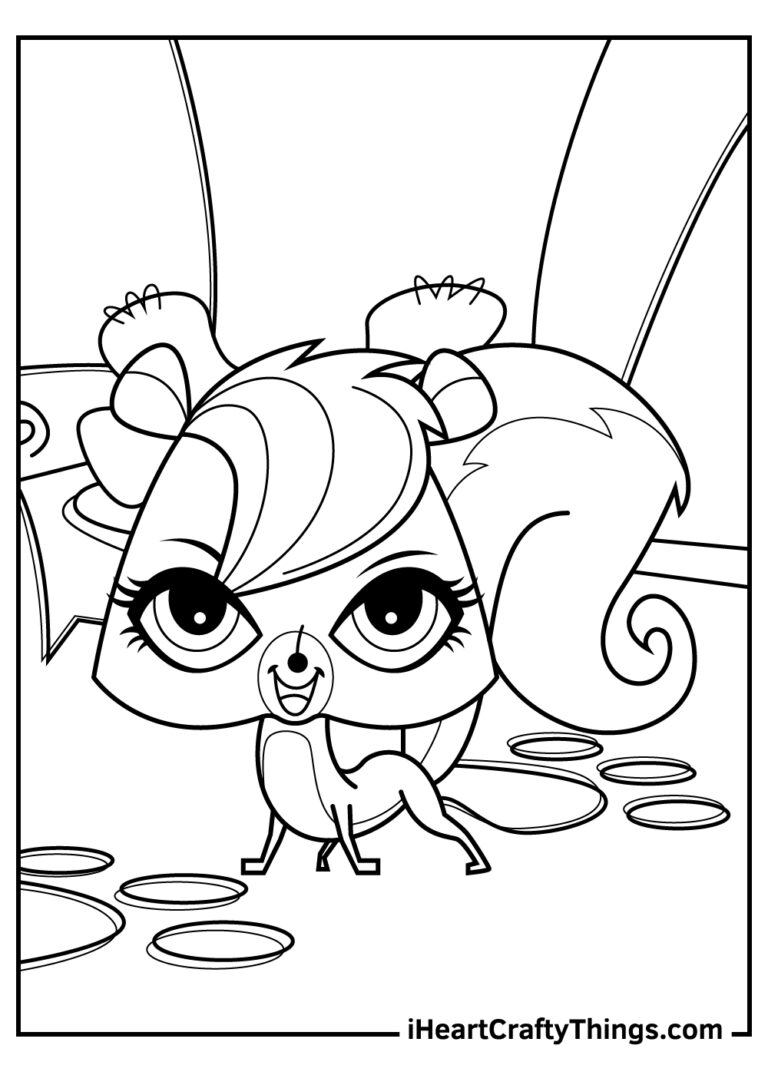 Littlest Pet Shop Coloring Pages 100 Free Printables