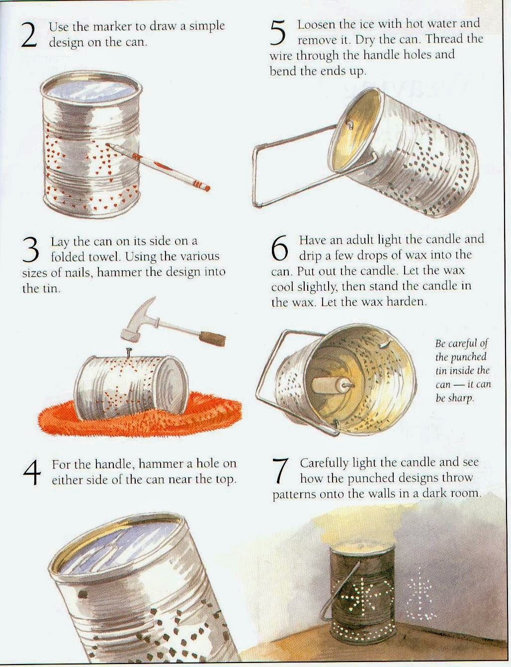 Living A Doll s Life DAY 9 Punched Tin Lanterns