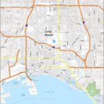 Long Beach California Map GIS Geography