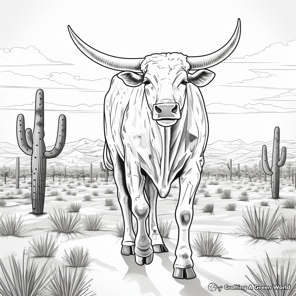 Longhorn Coloring Pages Free U0026 Printable Longhorn Coloring Pages Free U0026 Printable