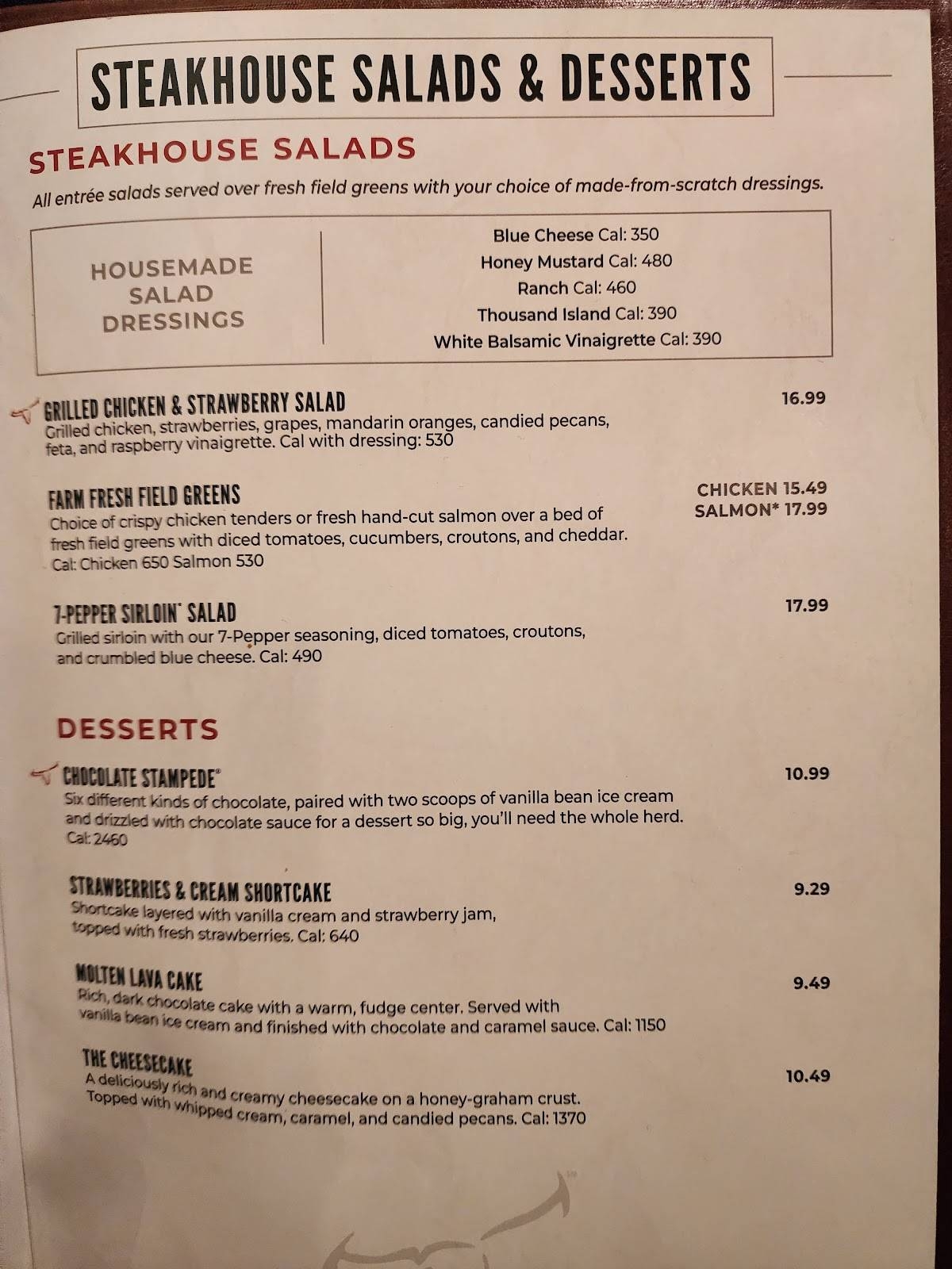  LongHorn Steakhouse Wilma Rudolph Blvd