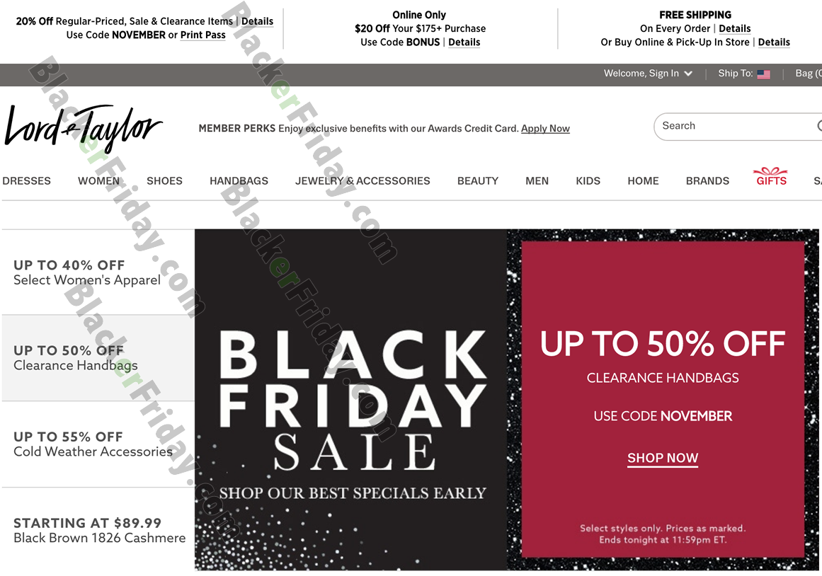 lord and taylor coupons printable
