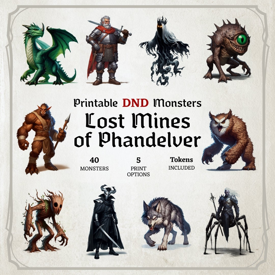 Lost Mines Of Phandelver Downloads Etsy