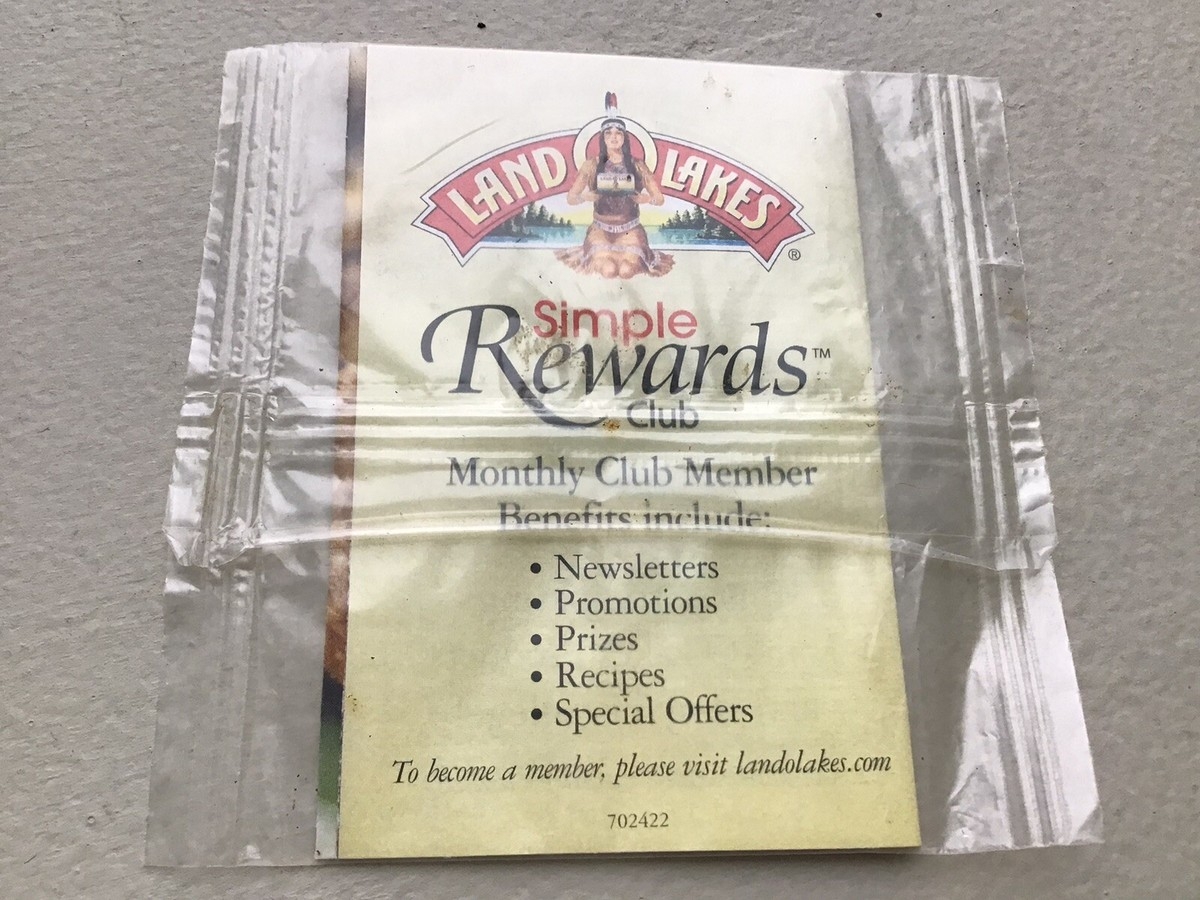 Lot Of 4 Vintage NEW IN SEALED PACKAGING Land O Lakes Coupons Recipe Sampler EBay